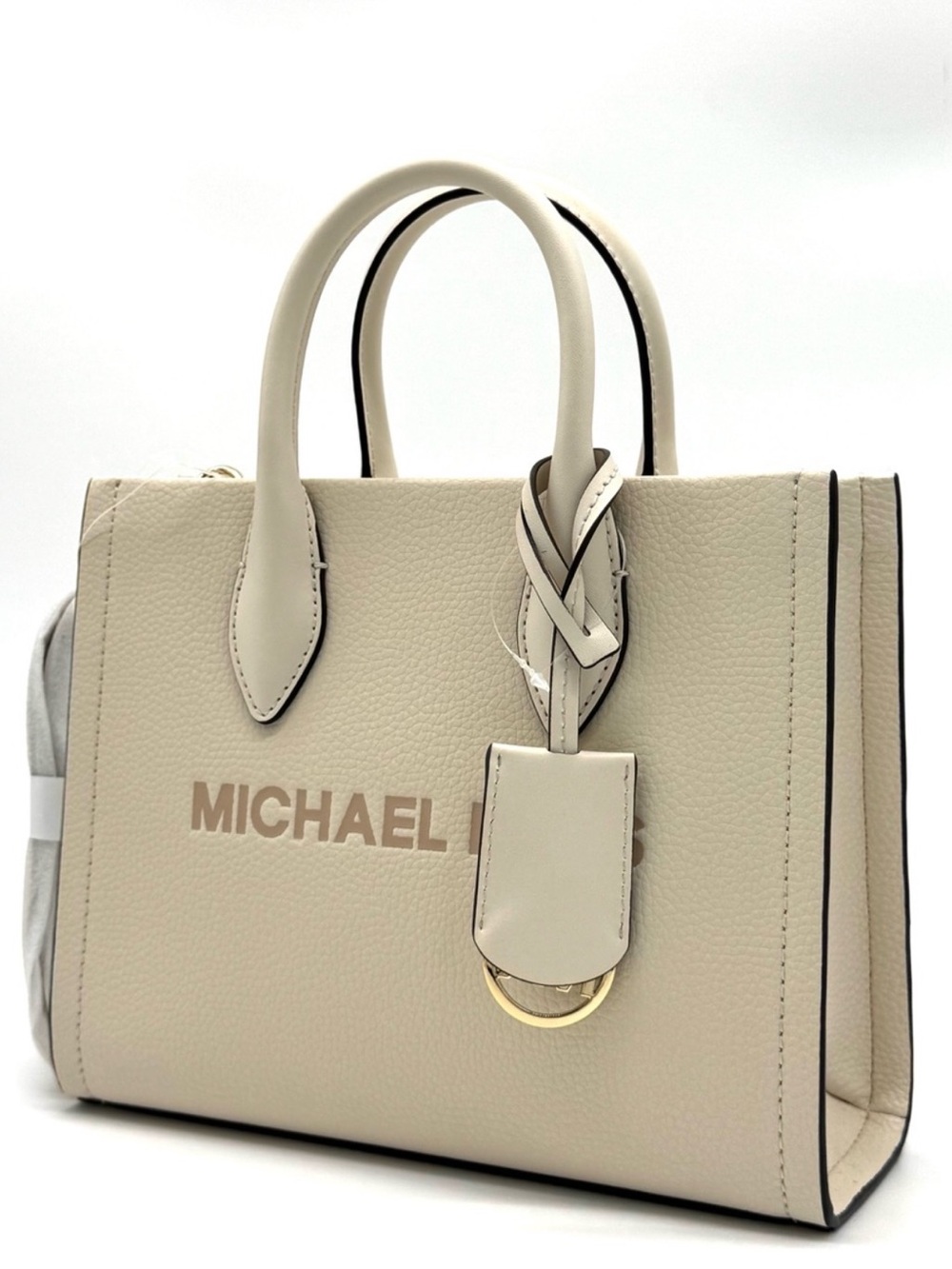 Michael Kors Mirella Small Shopper TZ Xbody Bag Light Cream
